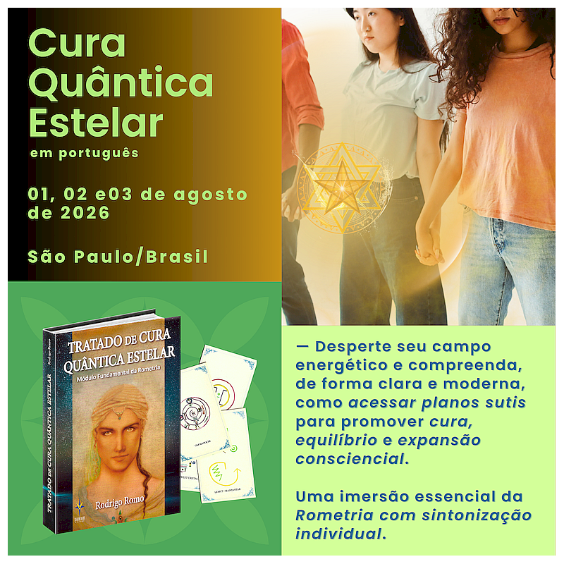 Curso Cura Quântica Estelar em SP – Agosto 2026