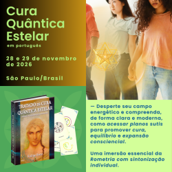 Curso Cura Quântica Estelar em SP – Novembro 2026