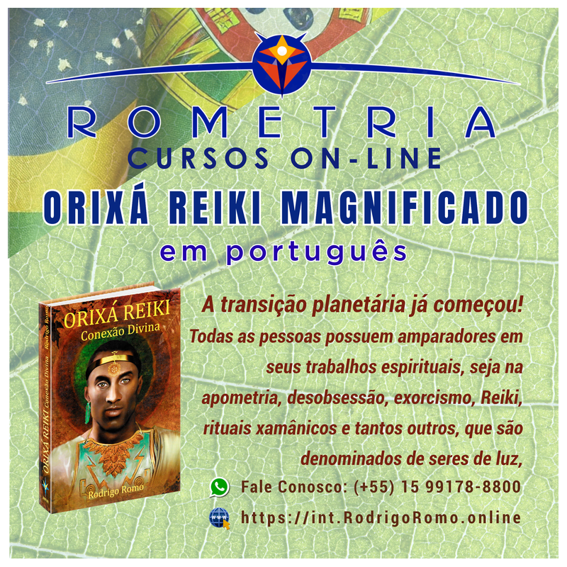 Curso on-line de Orixá Reiki 1 em Português