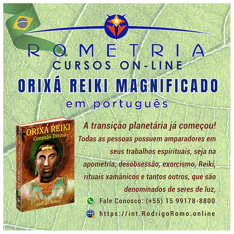Curso on-line de Orixá Reiki 1 em Português